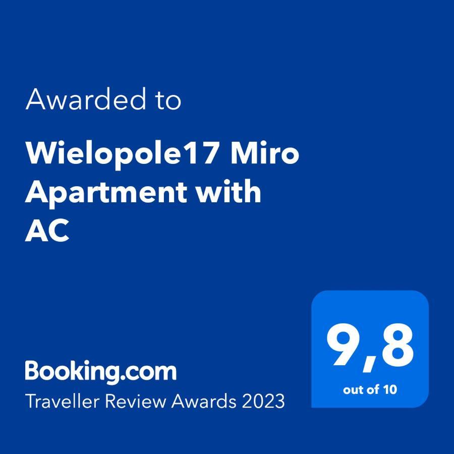 Wielopole17 Miro Apartment With Ac Краків Екстер'єр фото